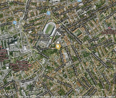 地图: Université Victor Segalen Bordeaux 2