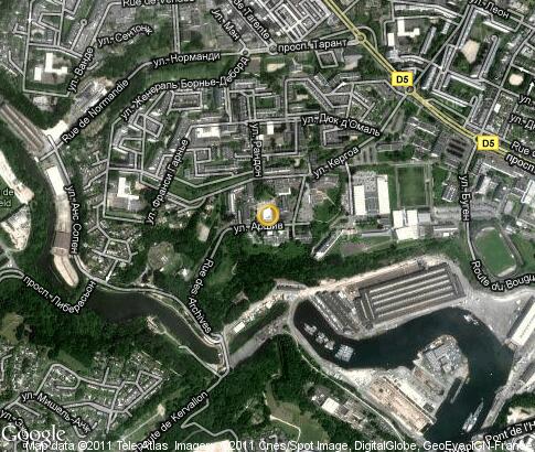 map: Université de Bretagne Occidentale