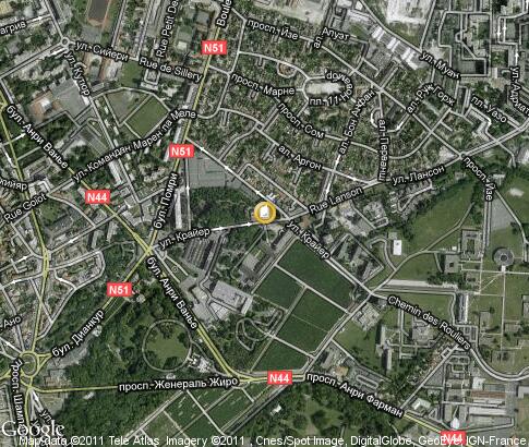 map: Université de Reims Champagne-Ardenne