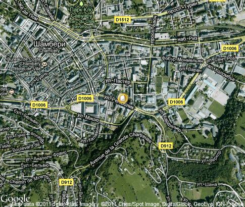 карта: Université de Savoie