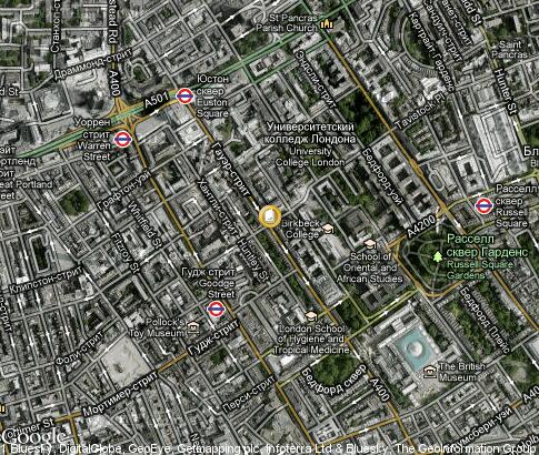 地图: University College London
