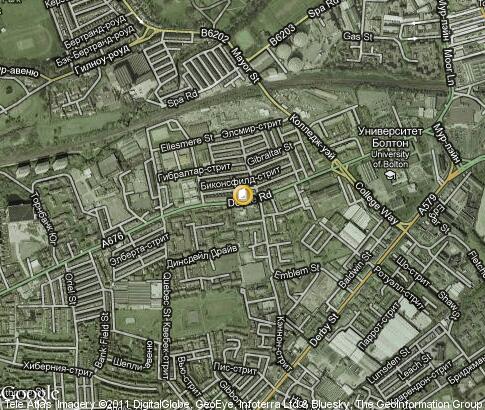 map: University of Bolton
