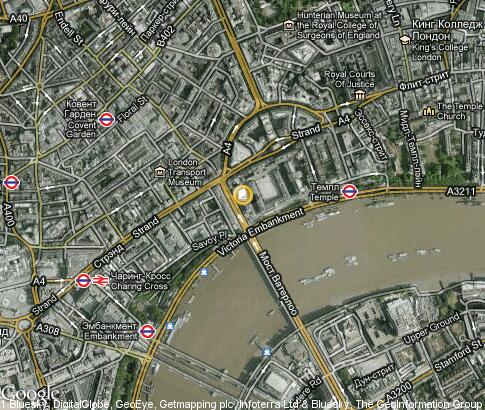 map: University of London - Courtauld Institute of Art