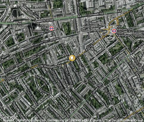 map: University of London Institute of Cancer Research
