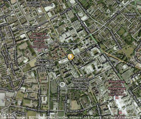 map: University of Manchester