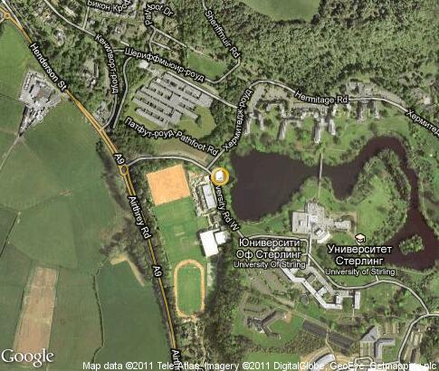 map: University of Stirling
