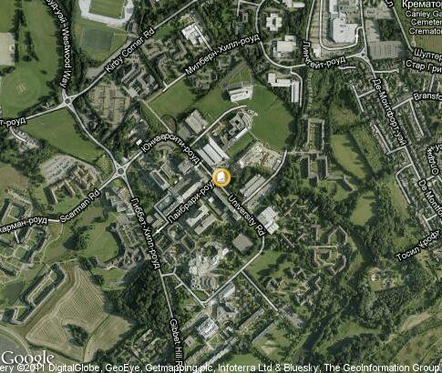 map: University of Warwick