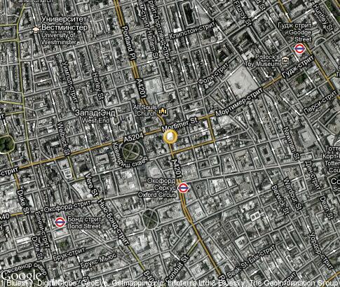 map: University of Westminster