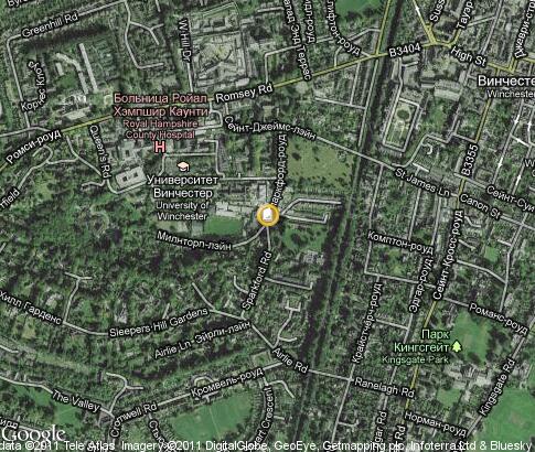 map: University of Winchester