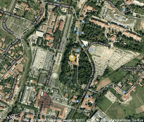 地图: Villa Medici at Careggi