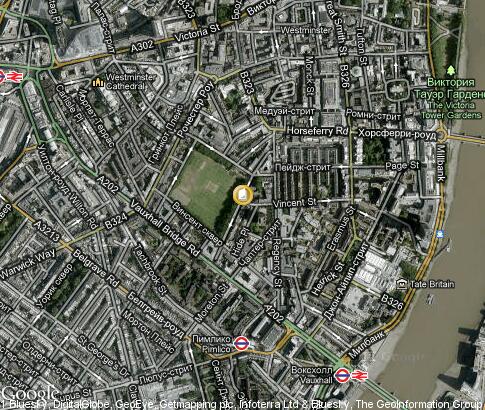 map: Westminster Kingsway College