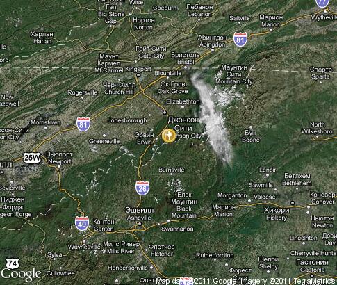 map: Appalachian Trail