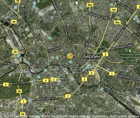 map: Berlin, pleasure