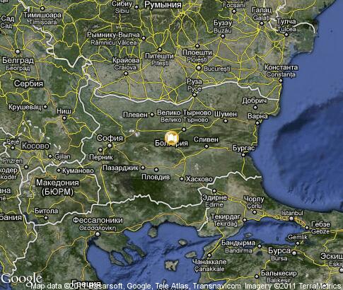map: Bulgaria