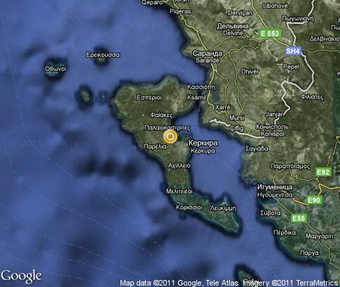 map: Corfu