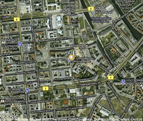 map: die medienakademie in Berlin