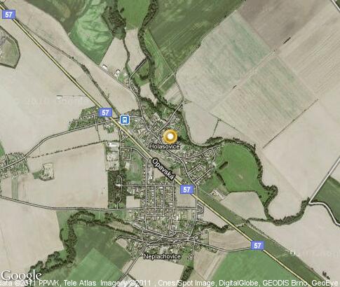 map: Holasovice