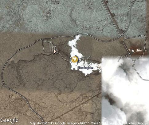 map: Blue Lagoon, geothermal