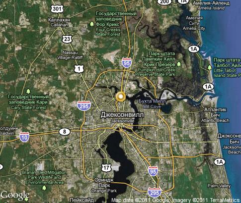 map: Jacksonville
