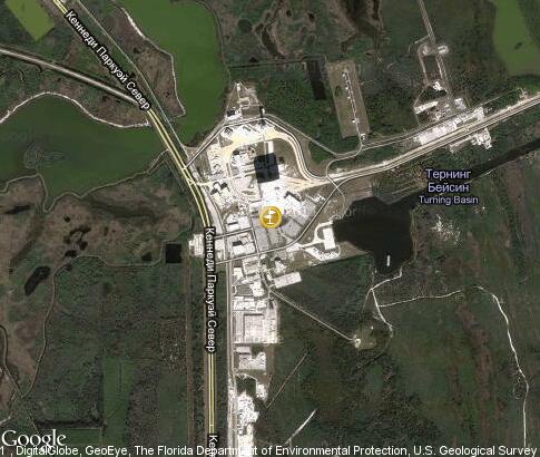 map: Kennedy Space Center