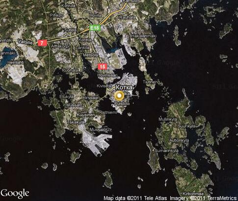 Kotka: video, popular tourist places, Satellite map - Finland , Tours TV