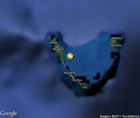 карта: Дайвинг на Мальдивах