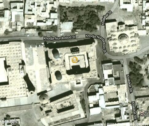 地图: Mir-i Arab Madrasah