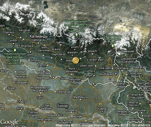 map: Nepal, entertainment