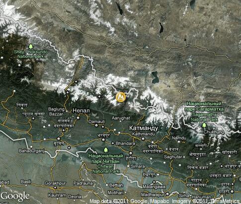 карта: Гималаи